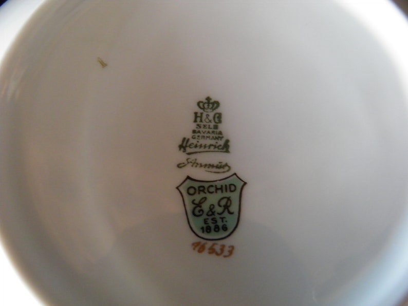 Orchid covered casserole dish