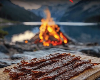 Wild Canadian Smoked Salmon Jerky – Original Flavor | Gourmet Seafood Snack | High Protein | Natural Wild-Caught Salmon Treat 2 Pack