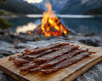 Smoked Salmon Jerky | Wild Canadian Salmon, Original Flavor (8 Bags)