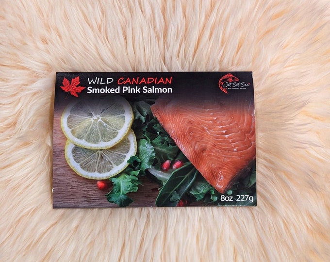 Alaskan Wild Caught Smoked Sockeye Salmon 6 Jars Etsy