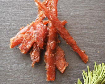 Salmon Jerky 2 Pack Premium Wild Canadian Smoked Salmon All Natural Better Than Beef Jerky Protein Packed | Fish Jerky Wild Caught