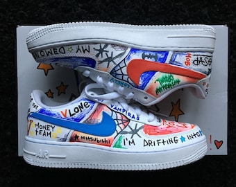 vlone air force 1 custom