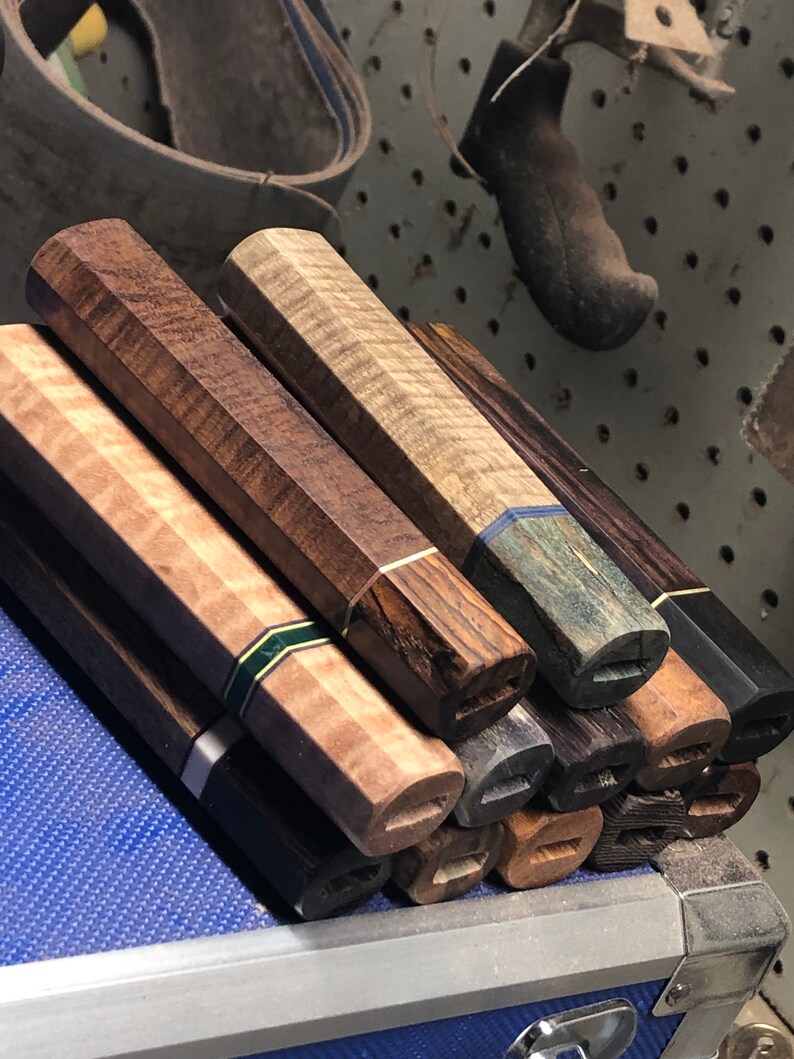 Custom Japanese Wa Knife Handle Etsy