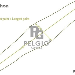 Echtes retikuliertes Pythonleder, Naturqualität A Bild 3