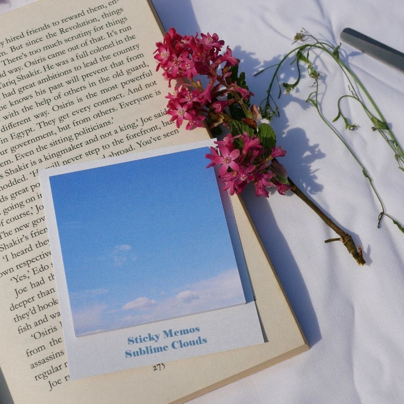 Cloud Sticky Notes Japanese Stationery Korean Stationery Etsy UK