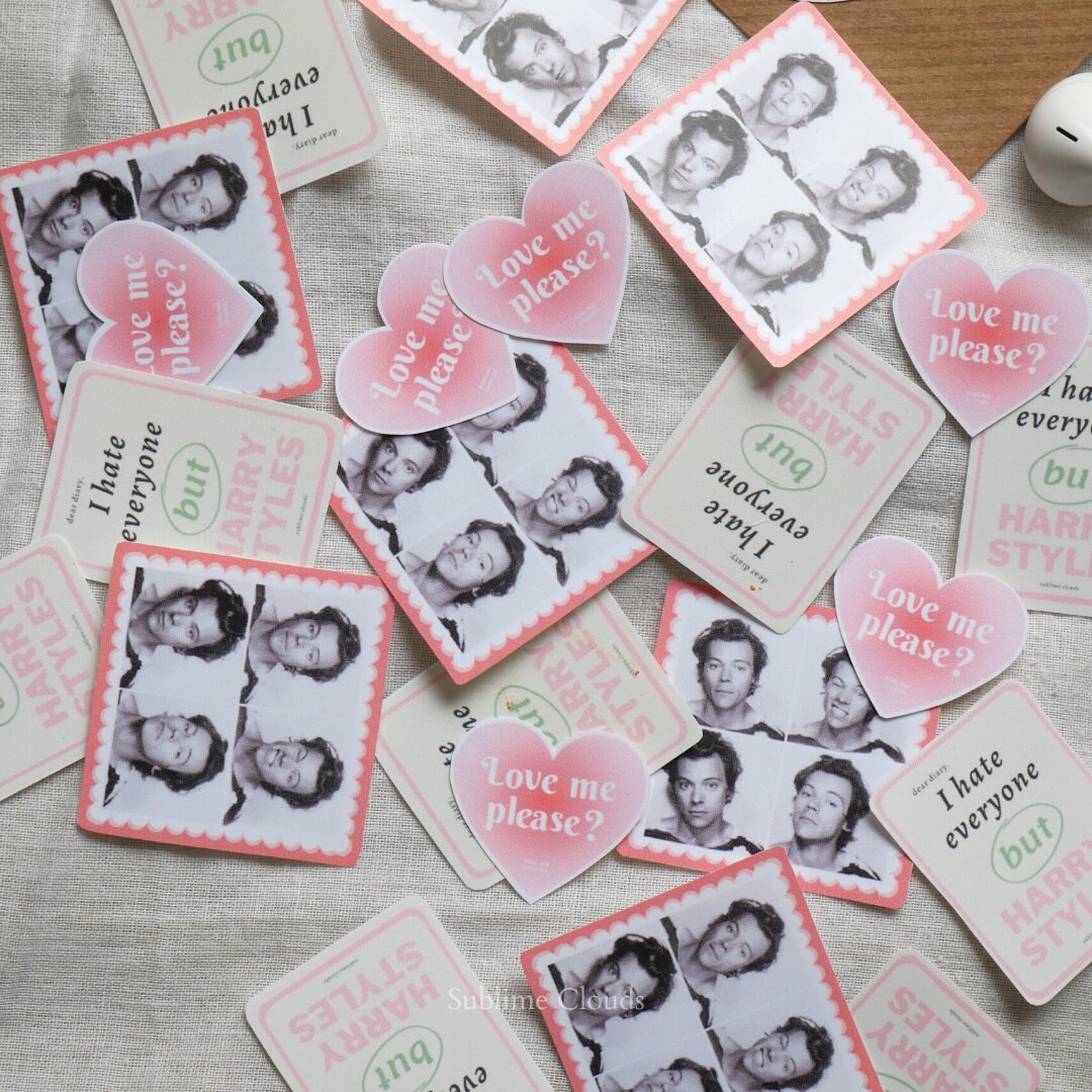 Harry Styles Laptop Stickers Harry Styles Merch Harry Styles Etsy UK