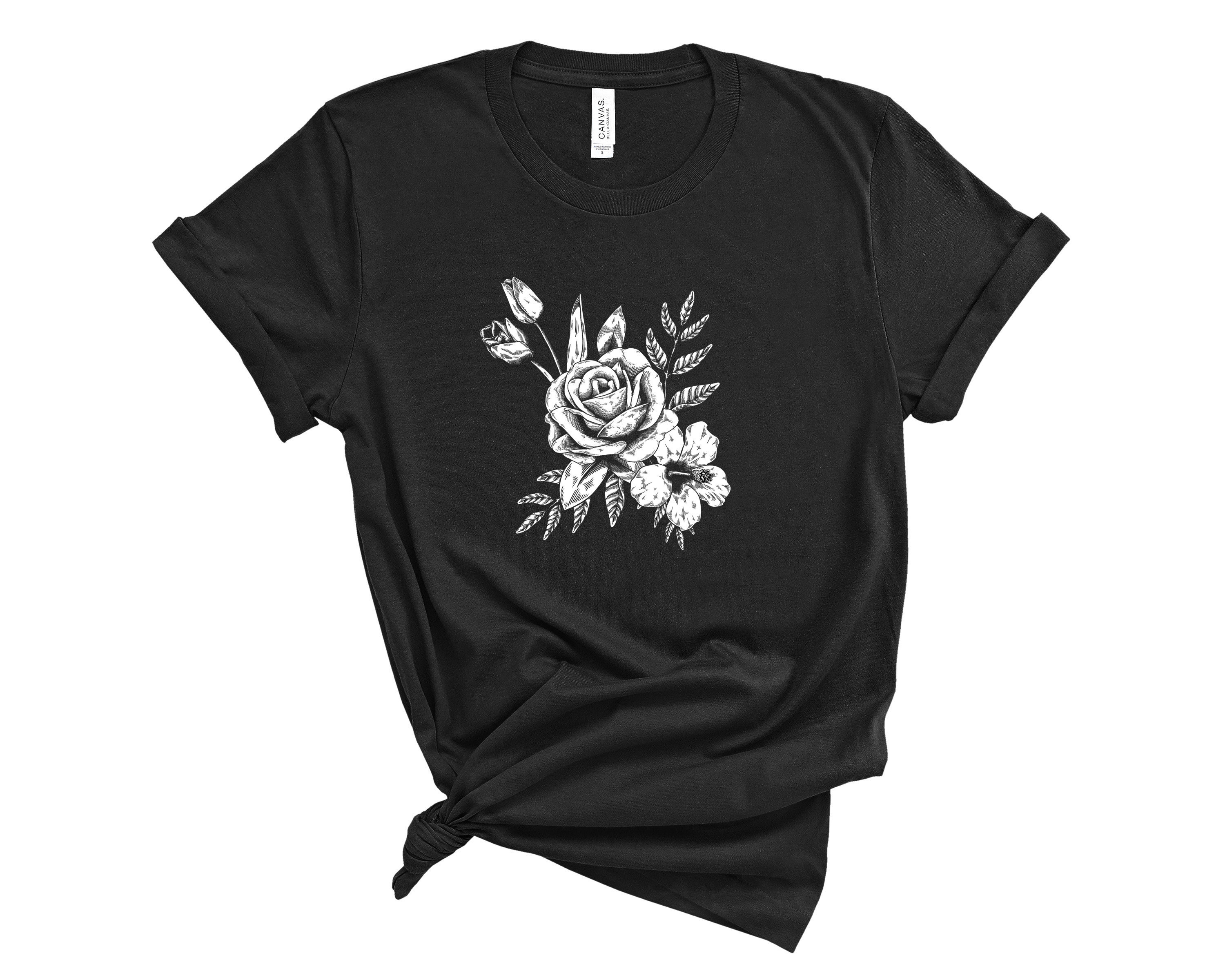 Black and white aesthetic shirt Clearance