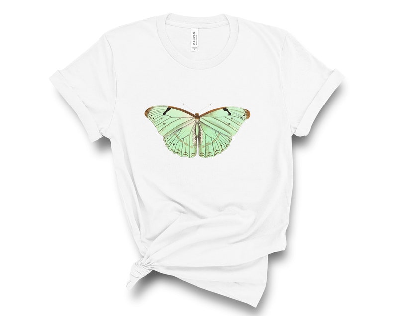 Moth Shirt Aesthetic Clothing Pastel Goth Clothing - Etsy