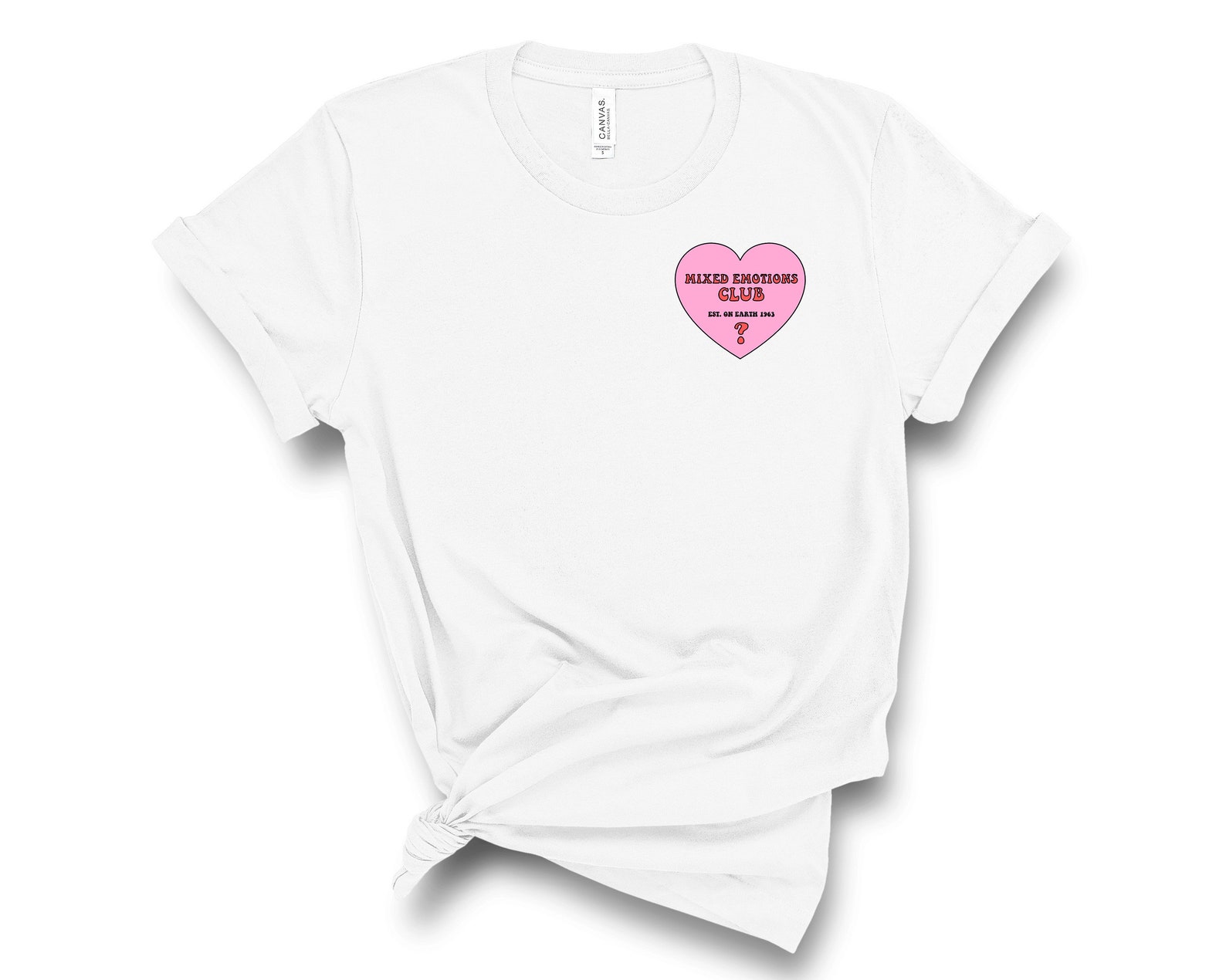 Mixed Emotions Club Tshirt Mixed Feelings Nostalgic 00s Etsy