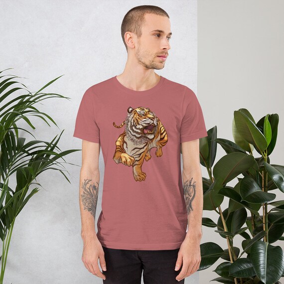shirt with tiger print