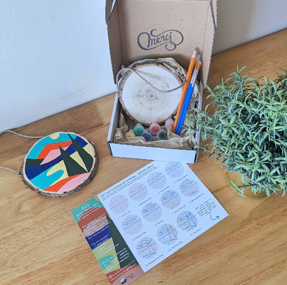 DIY Wood Wall Art Kit Inspired by Irish Landscapes Etsy