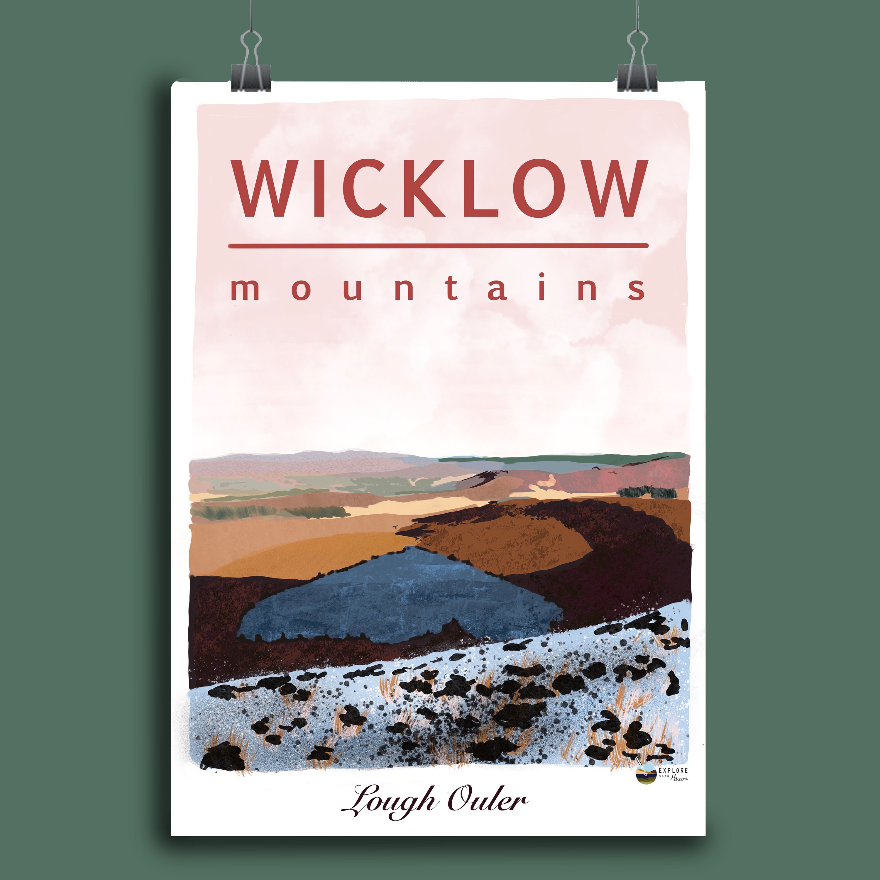 Lough Ouler, Wicklow Mountains, Ireland