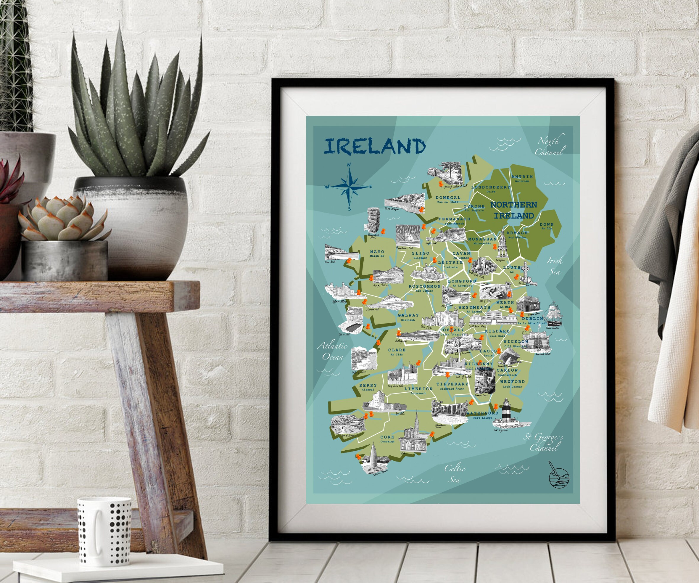 Ireland Map
