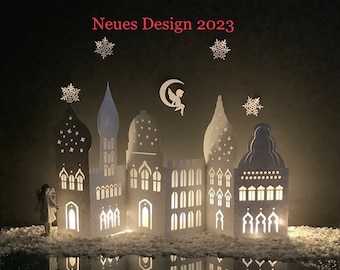 Loporello Bethlehem/Weihnachtliche Dekoration/Design 2023