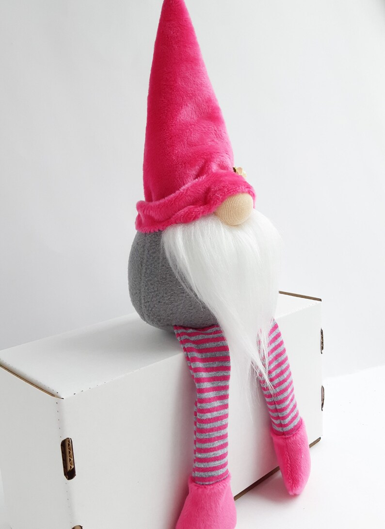 Little gnome with long legs_ plush Tomte gift _ Scandinavian Etsy