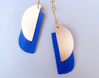 BERLIN UNIK Cobalt EARRINGS