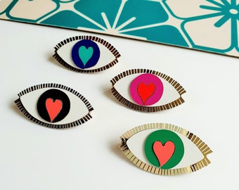 Brooch Eye for Eye