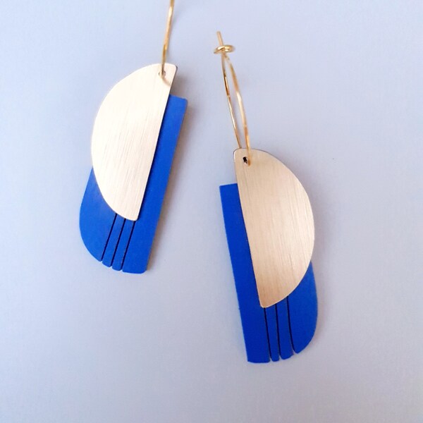 BOUCLES BERLIN UNIK Cobalt