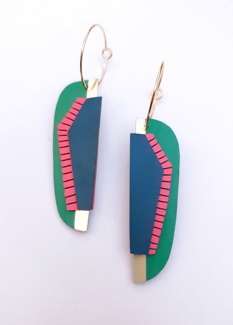 MOGADOR jungle color earrings image 1