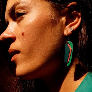 MOGADOR jungle color earrings image 2