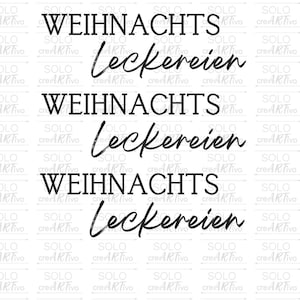 Rub On Weihnachten, Weihnachts Leckereien, E25, Aufkleber, schwarz weiß, Sticker RubOn, Rubbelsticker, Glassticker, Plätzchen, Keksdose,