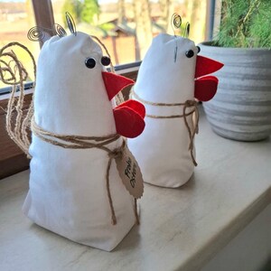 DIGITAL Instructions File Chicken Chickens Easter Chicken Easter Decoration Sewing Instructions Craft Instructions Ebook E-Ebook Sewing Pattern - ONLY GERMAN