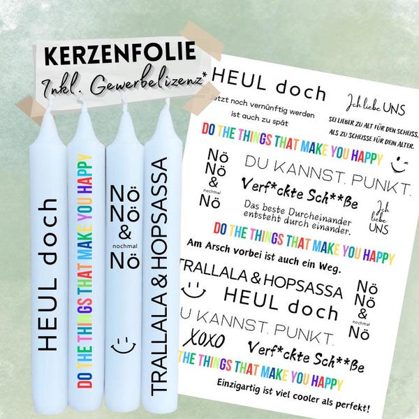 Kerzen zum verschenken Etsy.de