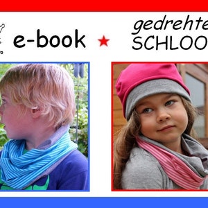 Istruzioni per cucire il modello SCHLOOP LOOP ritorto Ebook Istruzioni Calzino da collo Sciarpa Sciarpa Solo in tedesco
