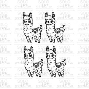 Rub Ons Lama - M17 - matching the popular RubOns Smile You can&#39;t spit on them all borderless Rubons Stickers, Alpaca, Stickers
