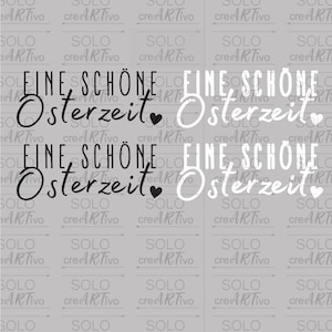 Rub Ons - Eine schöne Osterzeit - E81 - randlose Rubons Sticker, Sticker für Raysin, Keraflott, Holz, Glas, Ostern, Grüsse, Aufkleber, RubOn