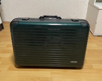 Rimowa vintage green suitcase 1970-90s W. Germany - small one