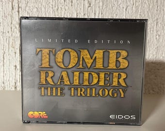2000 Tomb Raider The Trilogy Edición Limitada PC 3 juegos + instrucciones en alemán