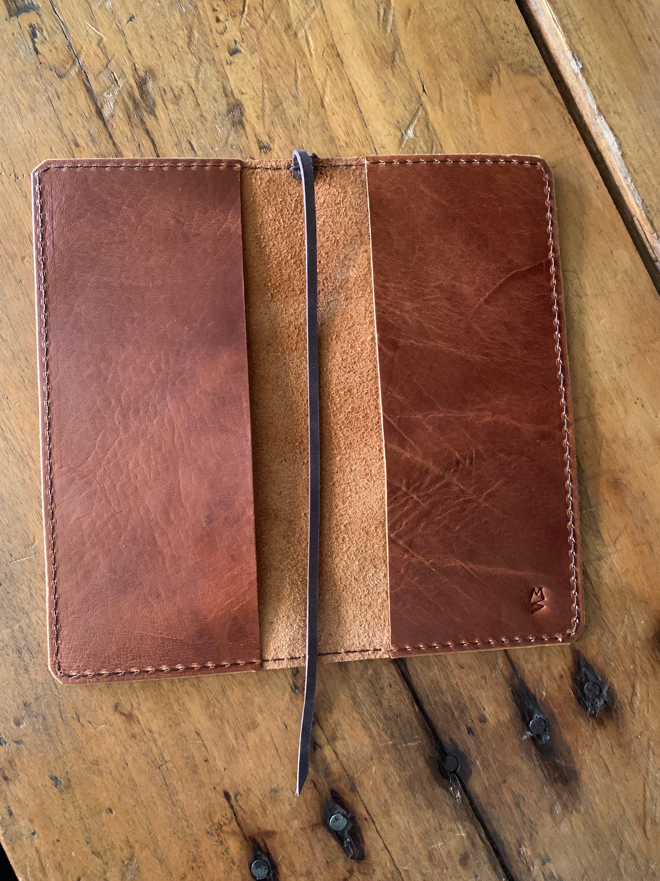 Daytimer Calendar Genuine Leather Cover Case With Optional Leather Flap