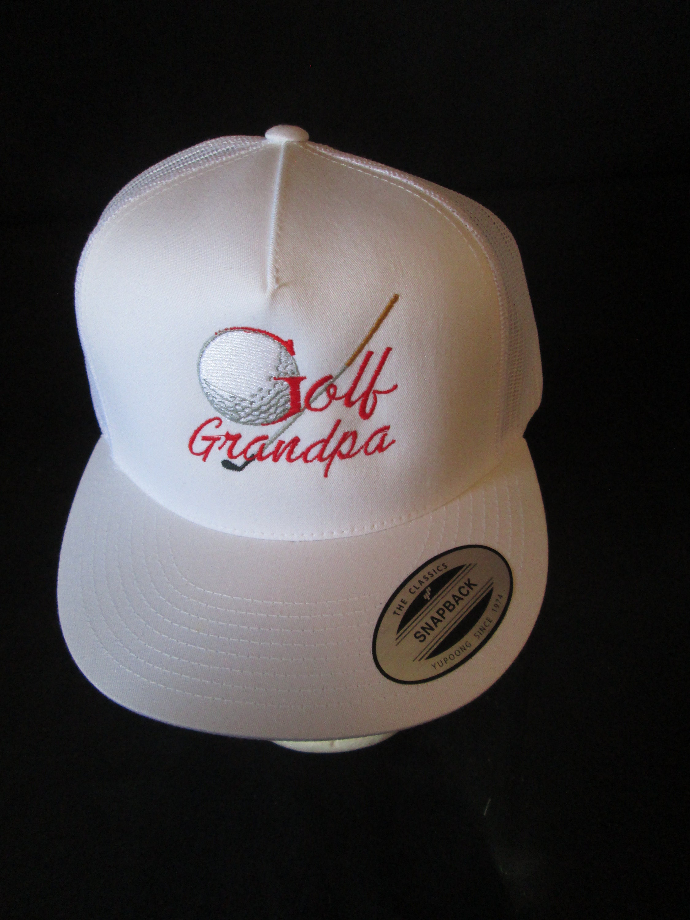 Golf Grandpa Design Embroidered of 