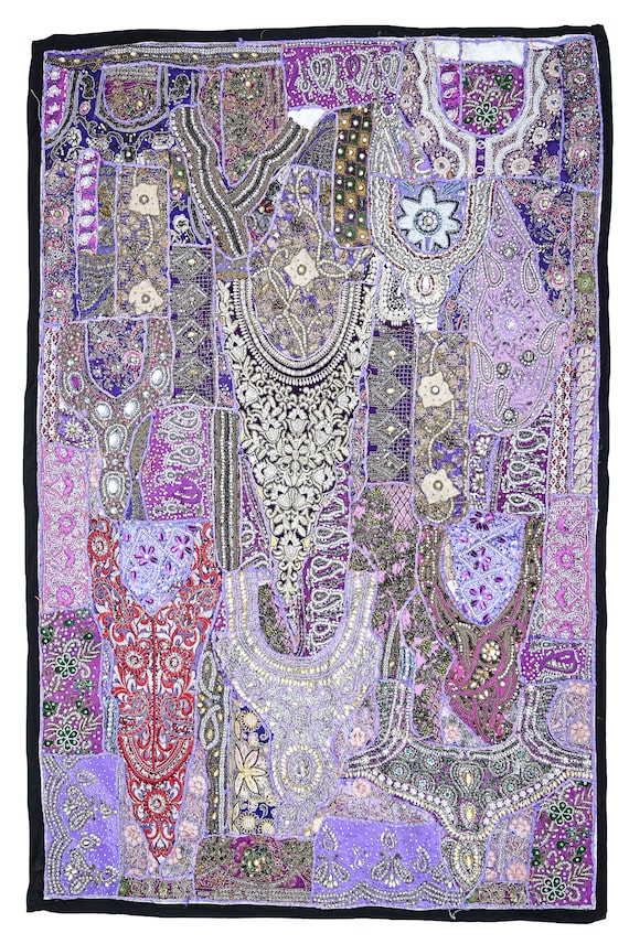 Vintage Wall Hanging Embroidery Wall Art Home Style Living Etsy