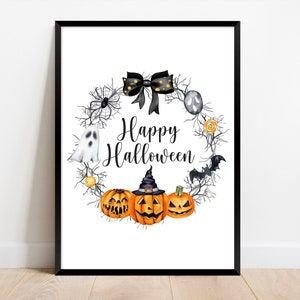 happy halloween poster