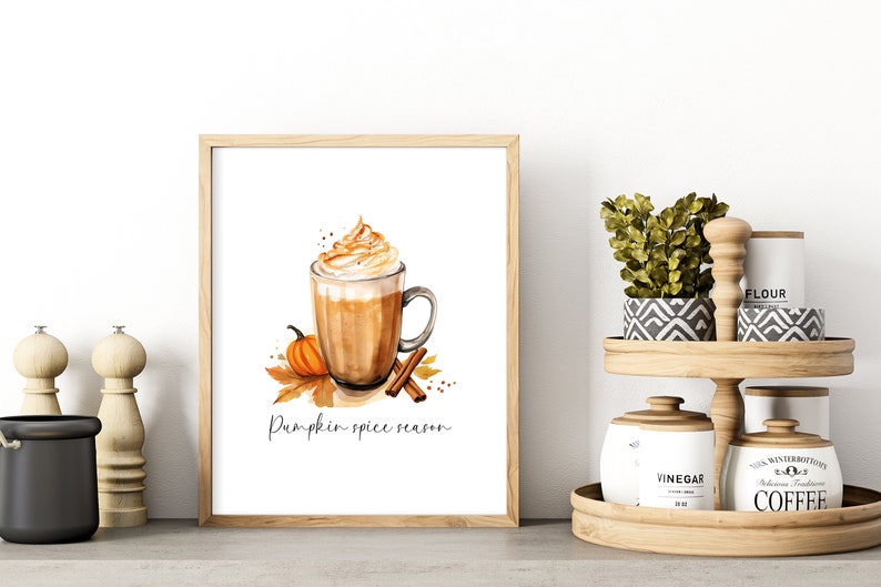 autumn kitchen decor