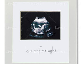 Mom to Be Sonogram Frame Pregnant Women Gifts Ideas Ultrasound Picture Frame