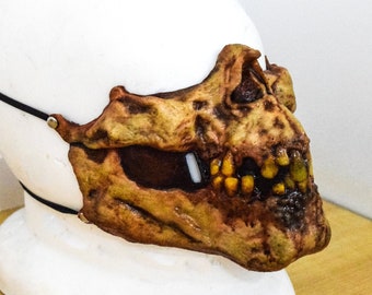 Zombie Skull Latex Mouth Cover - Face mask