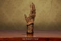 Monkey Paw Relic – Cursed Artifact on Gothic Wishstone Base