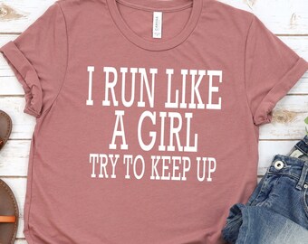 Run Like a Girl | Etsy