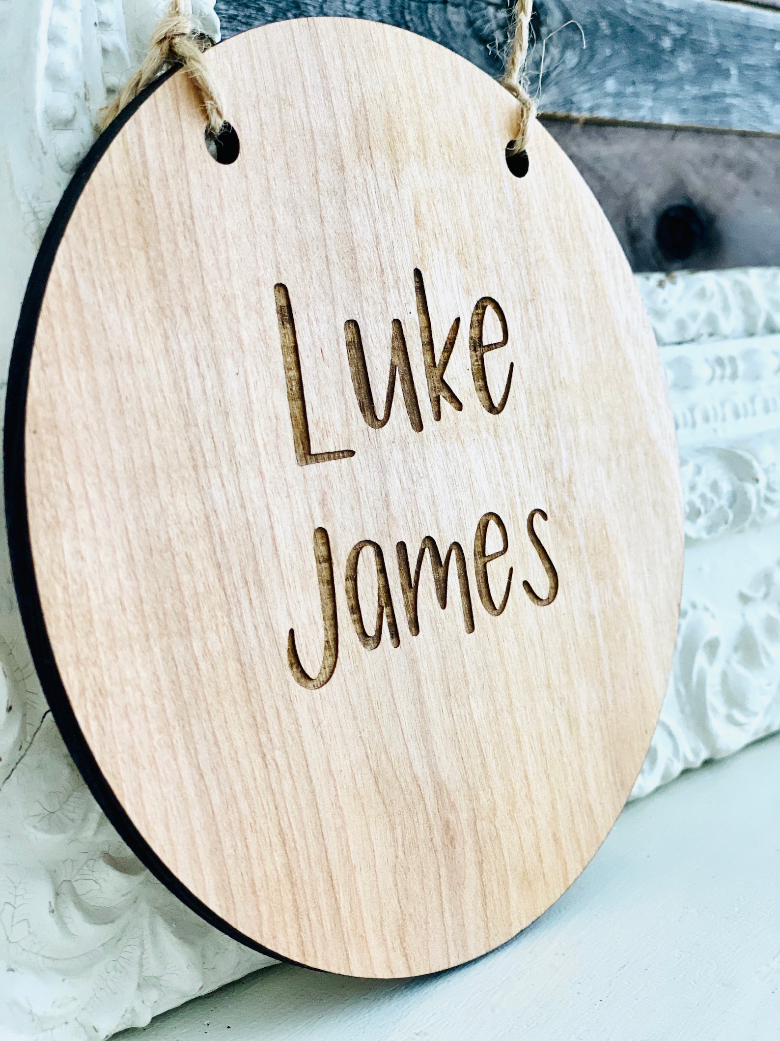 Baby Name Plaque Personalized Newborn Decor Gift for Baby Etsy