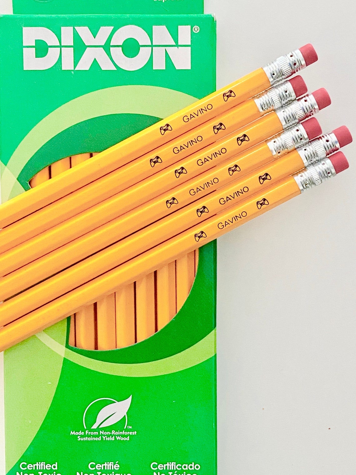 Pencils With Name Kids Personalized Pencils Name Pencils Etsy