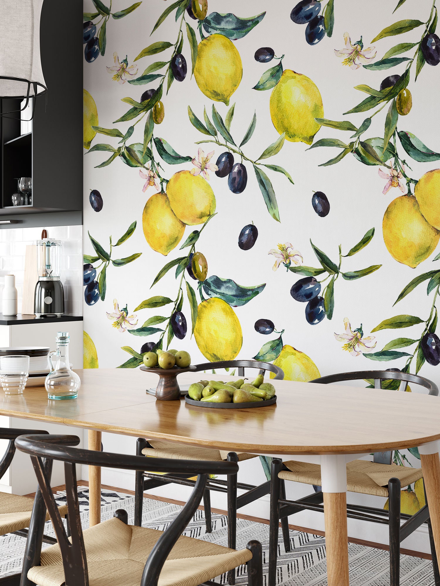 Lemon Wallpaper - Etsy Lemon Wallpaper - Etsy