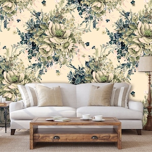 Carta da parati floreale corona, buccia e bastone, clipart floreale, set di stampe botaniche, bouquet di fiori secchi, carta da parati boho, carta da parati temporanea