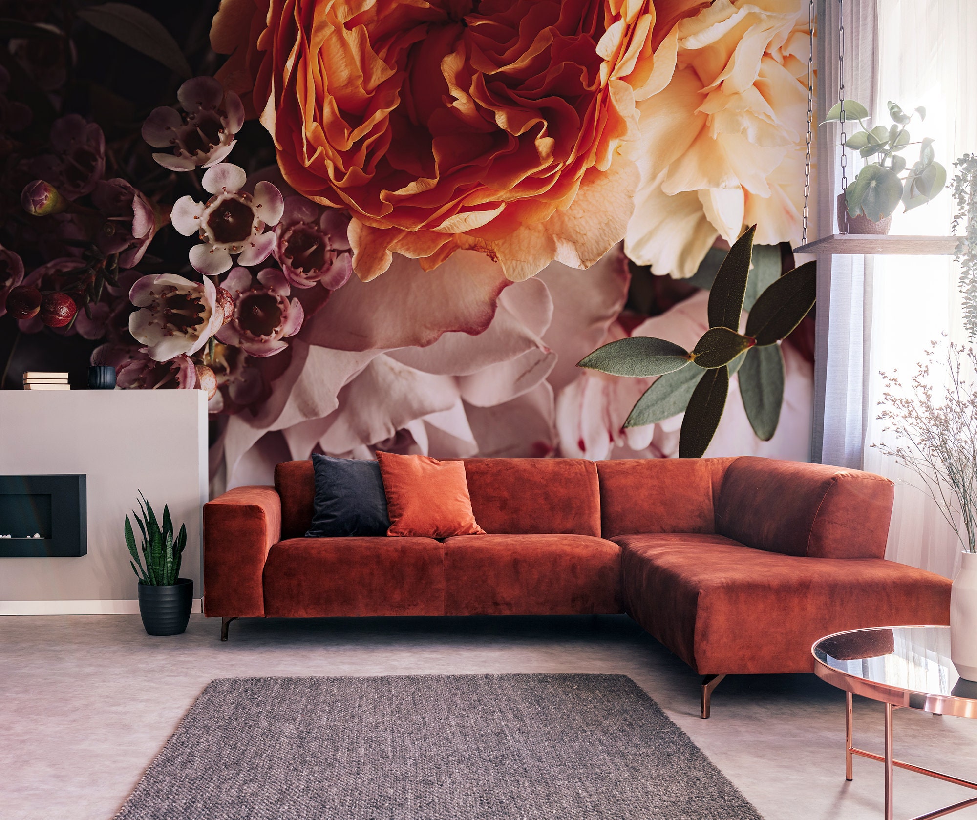 16 Dark Floral Wallpaper Designs at Wallsauce  Wallsauce CA