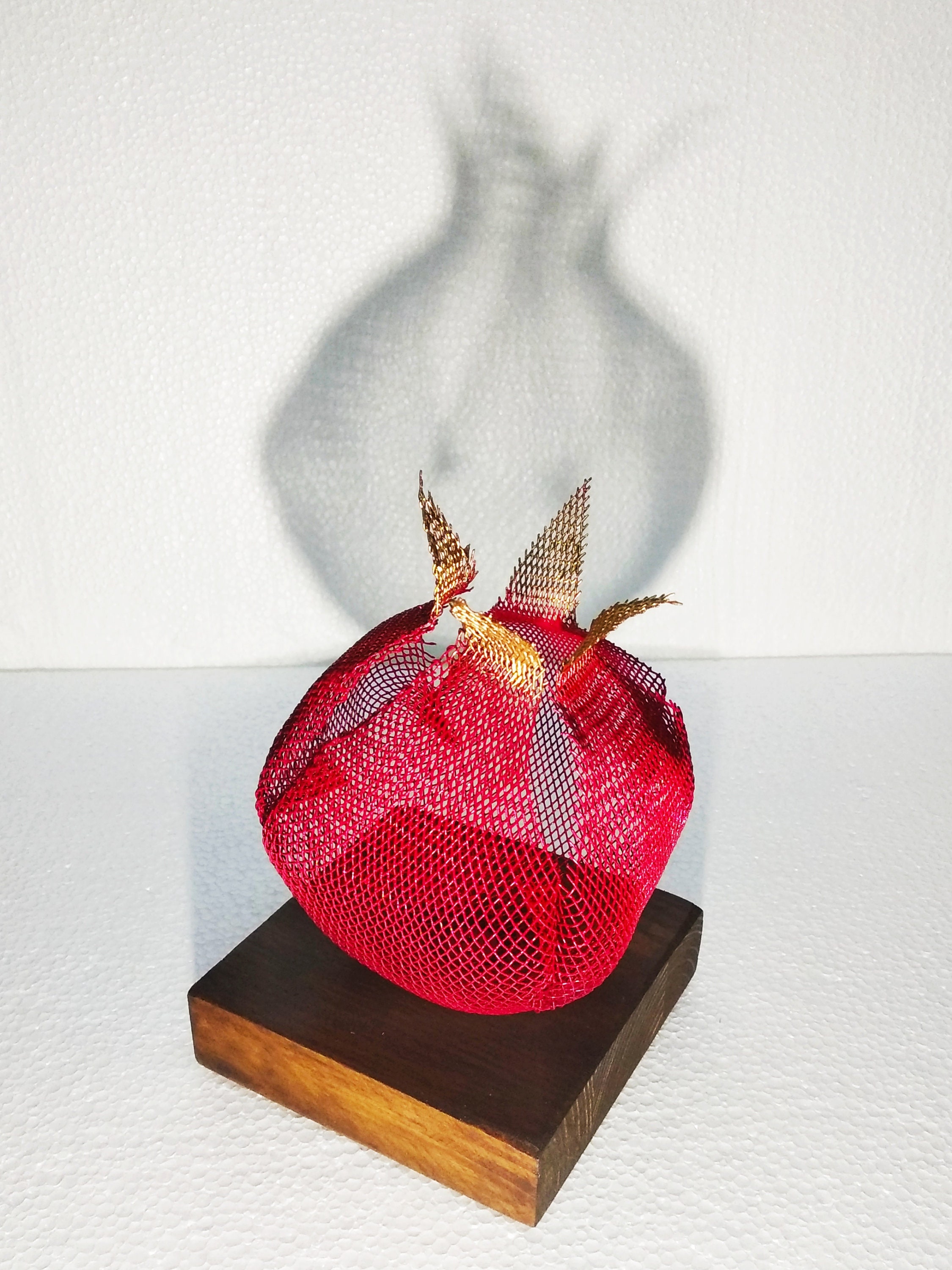 Red Pomegranate Sculpture New Home Housewarming Jewish New | Etsy