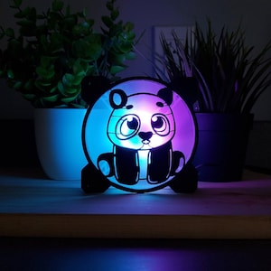 Panda Fan Grill / Shroud / Cover - 120mm - 3D printed