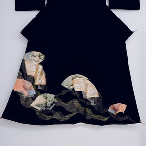 This Kuro Tomesode is classy, sleek and powerful - the little black dress of the kimono’s.