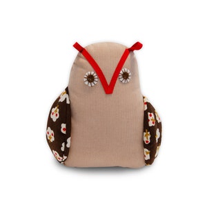 Ollie Owl sewing patterns and tutorial - pdf